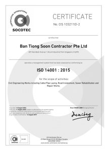 Cert- Ban Tiong Soon Contractor Pte Ltd EMS ISO 14001 2015_SAC-2
